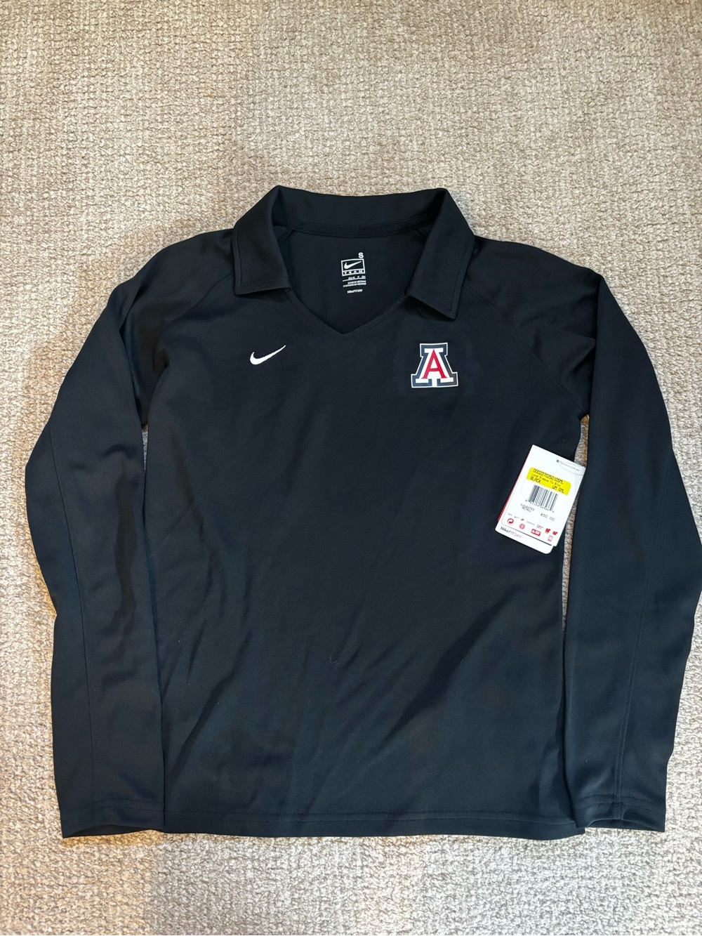 Nike Dri-FIT Arizona Wildcats Long Sleeve Training Top NWT Women’s Small